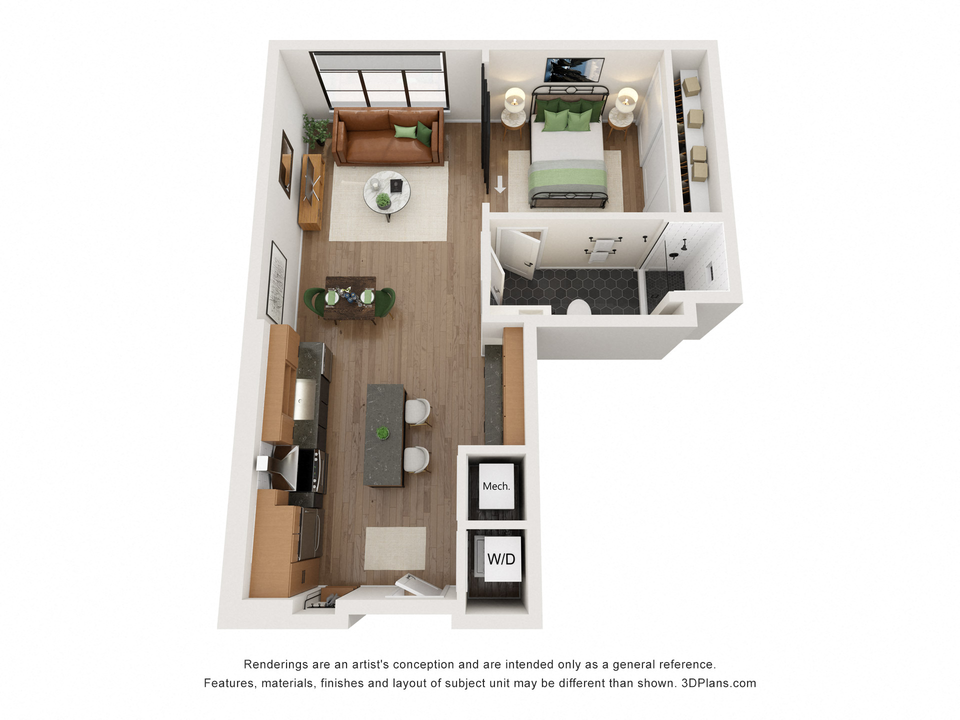 Gables Union Market JR4 Floorplan